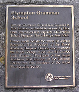 PLAQUE 011 Plympton Grammar School.JPG